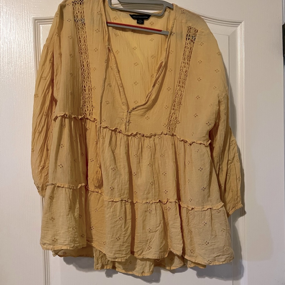 Eyelet Blouse